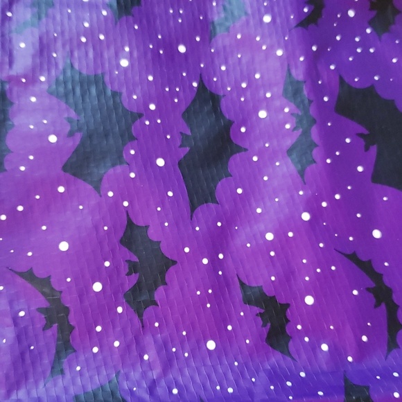 Bat tarp trick n treating bag NEW - Picture 2 of 3